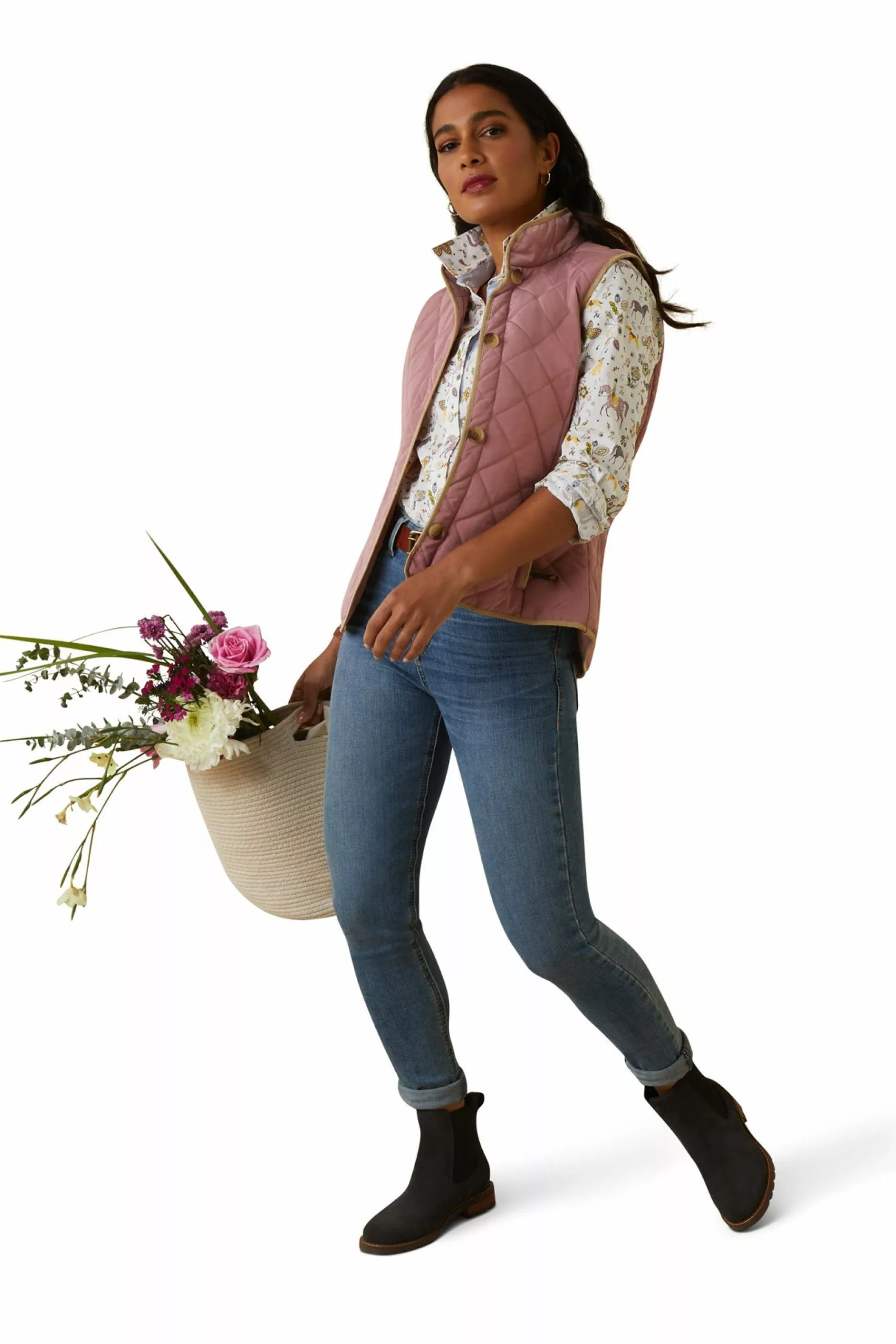 Ariat Woodside 2.0 Weste, Pink 5 Ariat Woodside 2.0 Weste, Pink – Bild 5