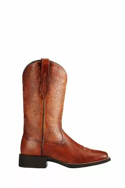 Ariat Round Up Remuda Westernstiefel, Braun
