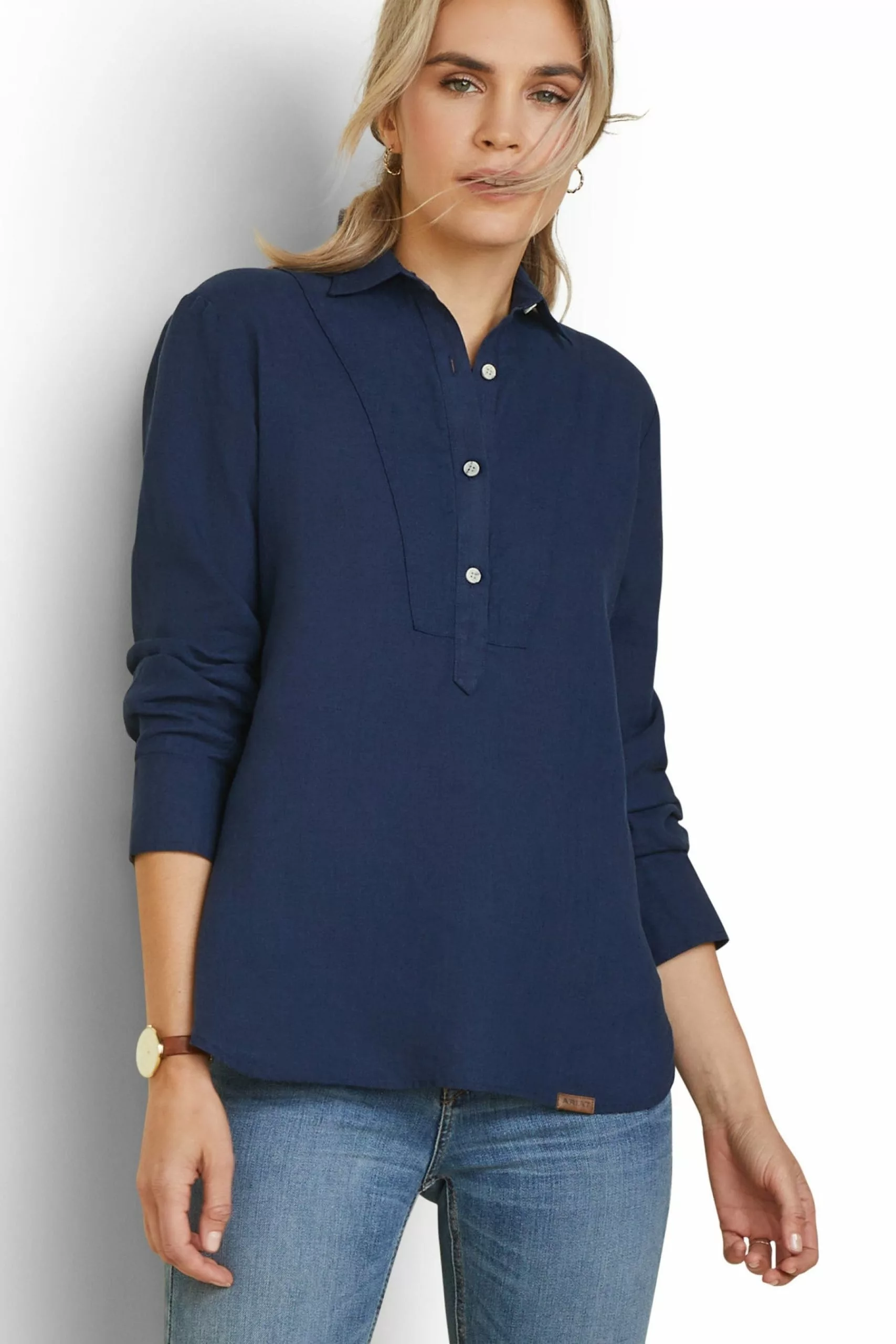 Ariat Cazadero Bluse, Blau 1 Ariat Cazadero Bluse, Blau