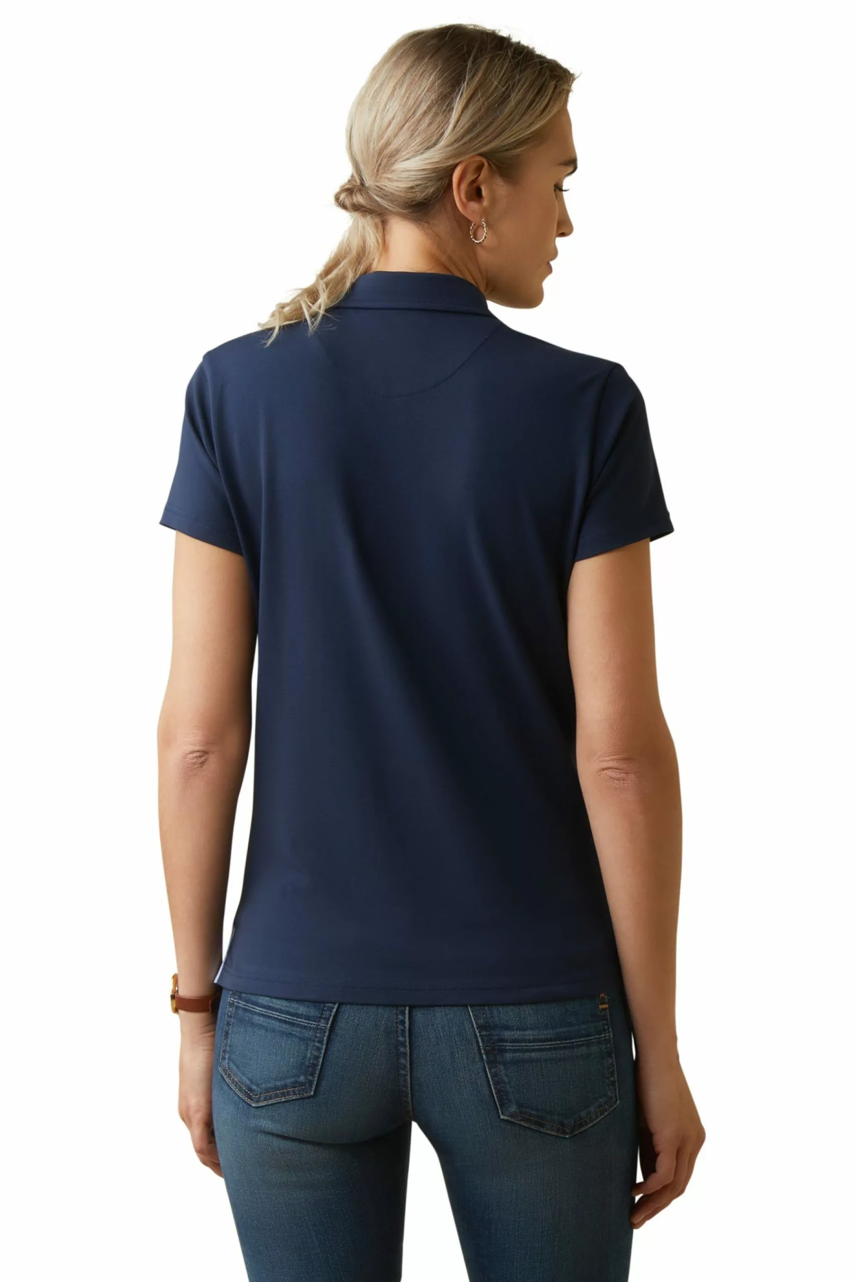Ariat Cloverdale Polo-Shirt, Blau 2 Ariat Cloverdale Polo-Shirt, Blau – Bild 2