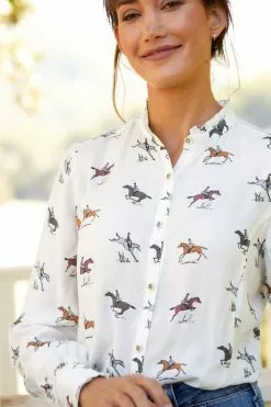 Ariat Clarion Bluse, Creme 12 Ariat Clarion Bluse, Creme -Ariat Popular Store 488752s5