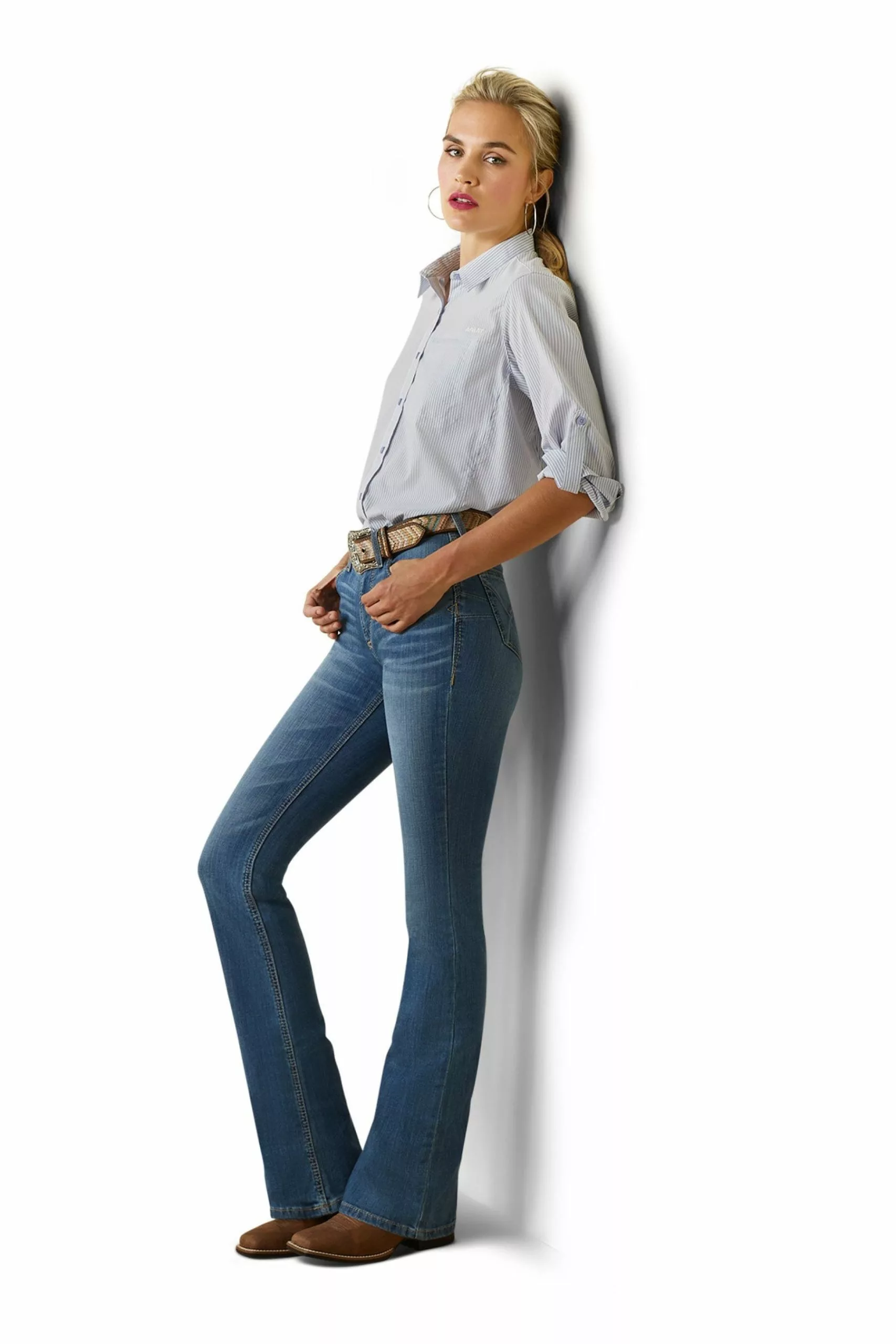 Ariat Venttek Stretch-Hemd, Blau 1 Ariat Venttek Stretch-Hemd, Blau