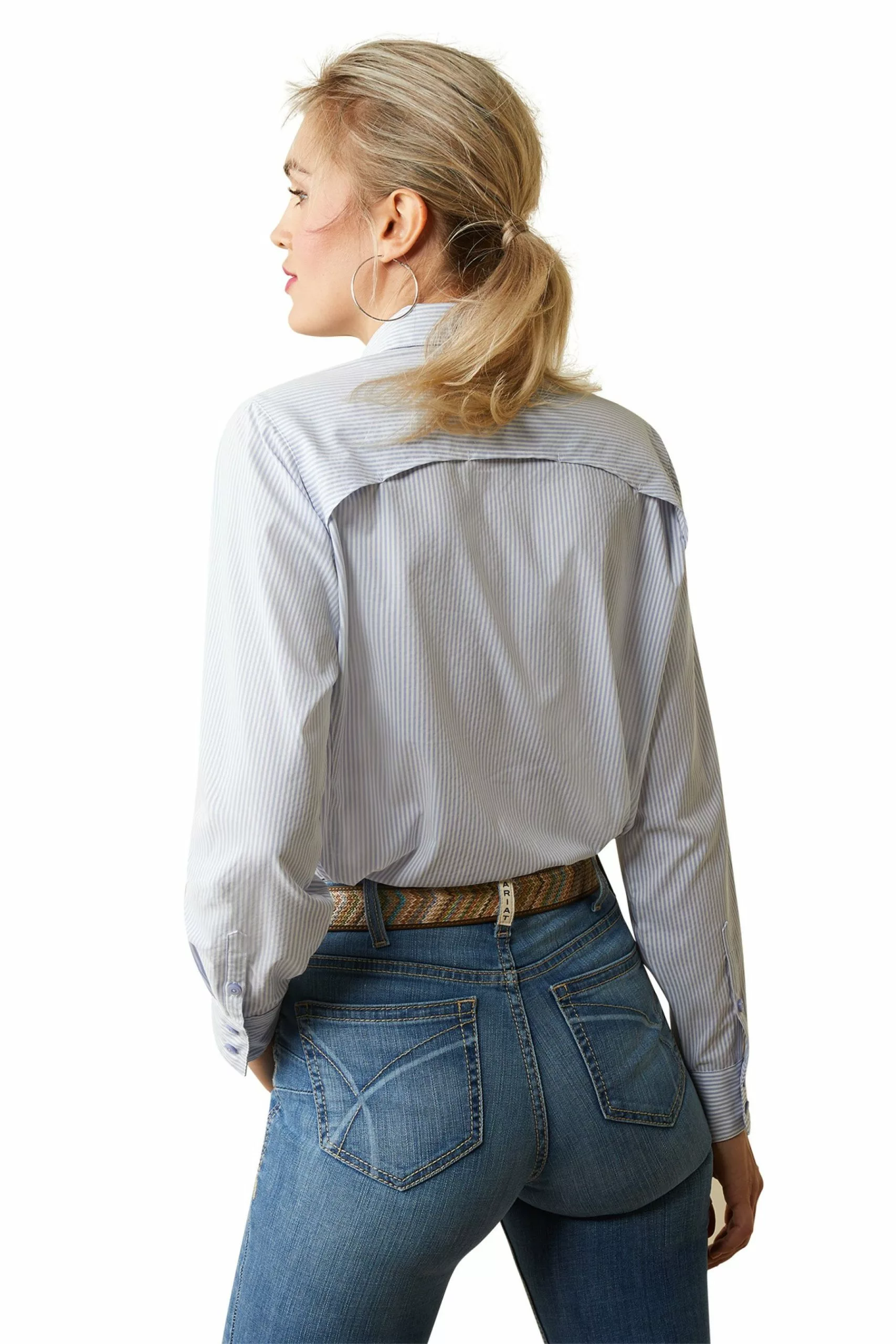 Ariat Venttek Stretch-Hemd, Blau 2 Ariat Venttek Stretch-Hemd, Blau – Bild 2