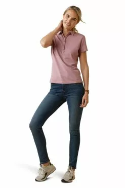 Ariat Cloverdale Polo-Shirt, Pink 7 Ariat Cloverdale Polo-Shirt, Pink -Ariat Popular Store 763874s3