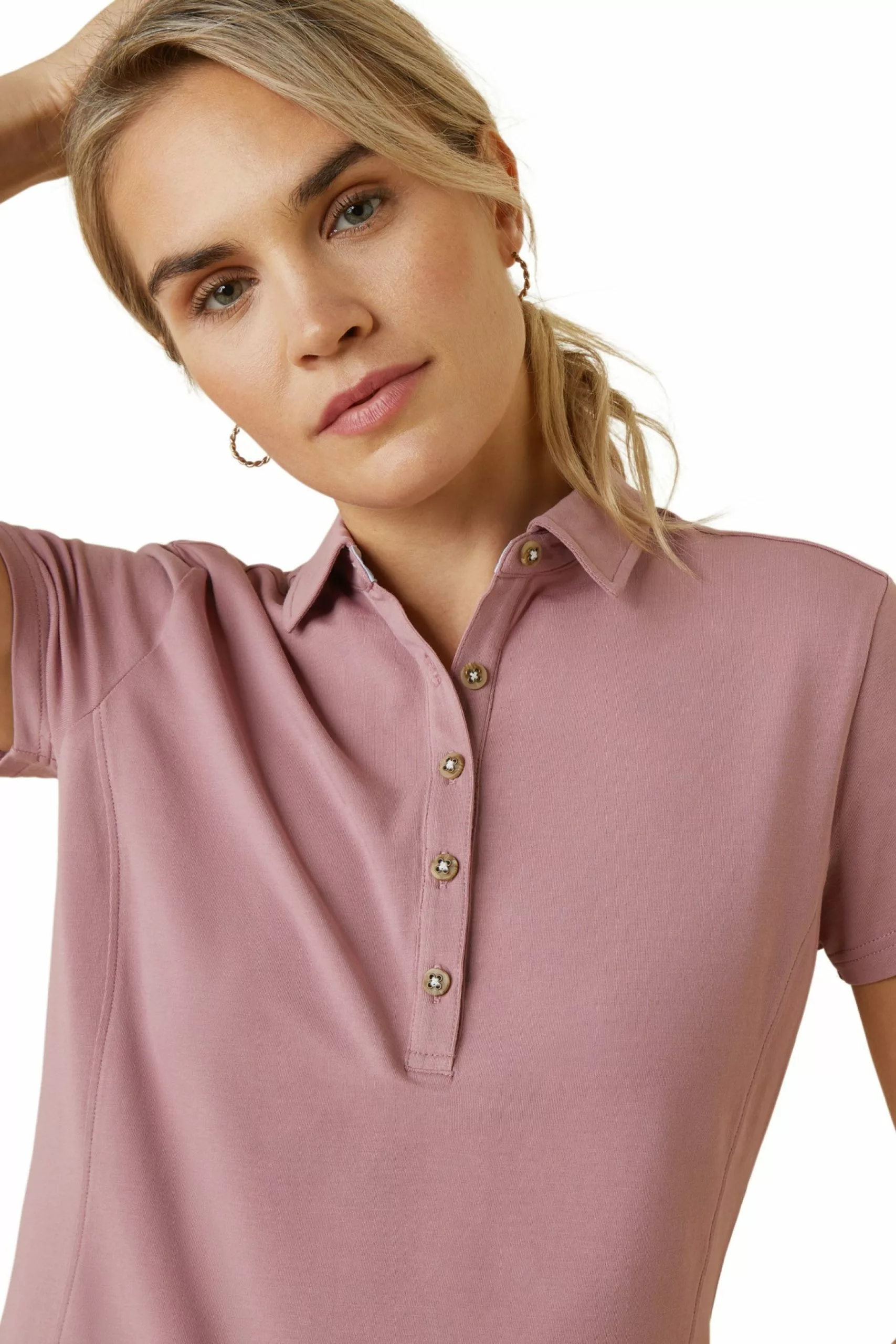 Ariat Cloverdale Polo-Shirt, Pink 4 Ariat Cloverdale Polo-Shirt, Pink – Bild 4