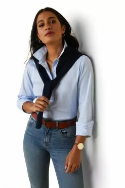 Ariat Tomales Hemd, Blau