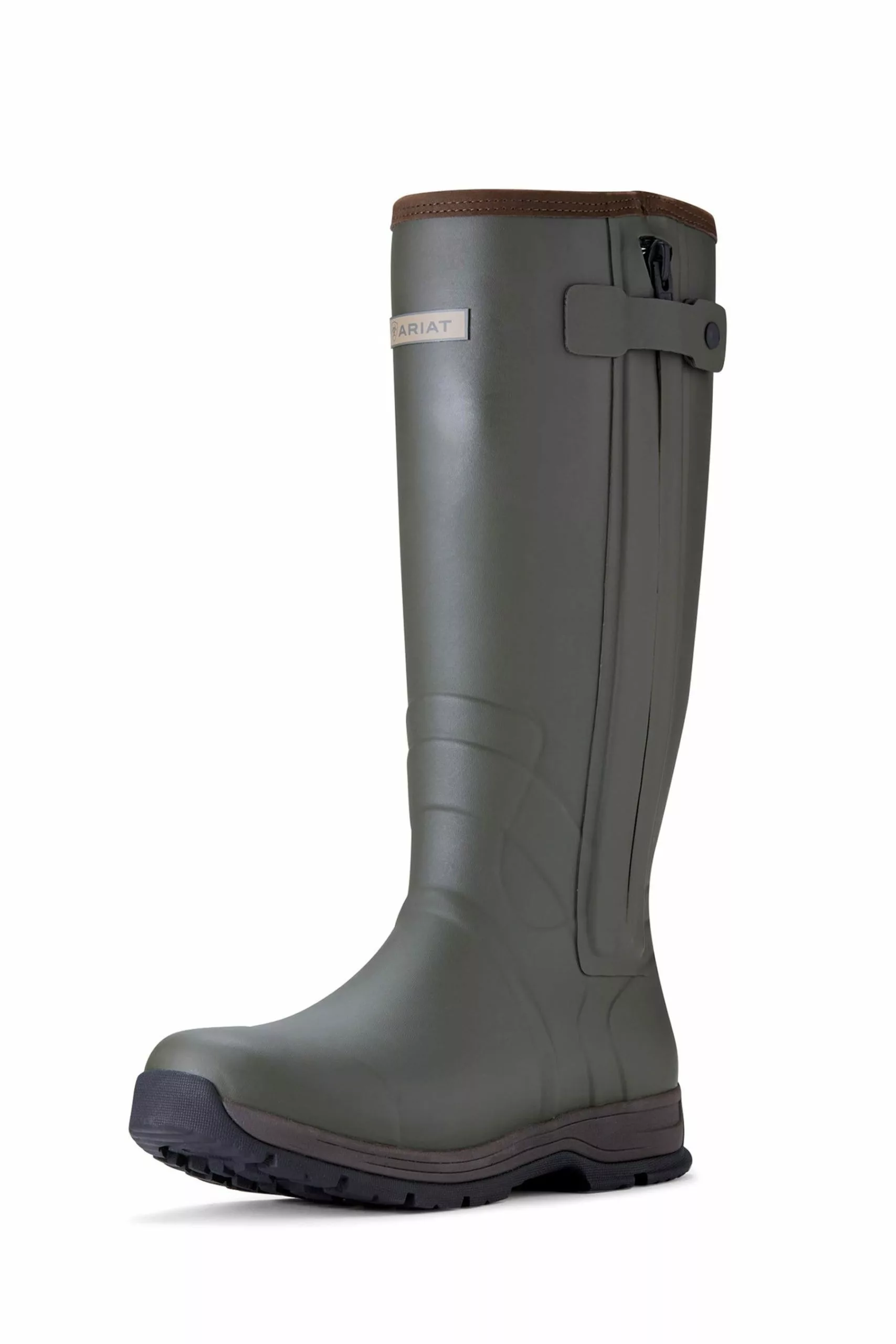 Ariat Burford Isolierte Gummistiefel Mit Reißverschluss, Grün 2 Ariat Burford Isolierte Gummistiefel Mit Reißverschluss, Grün – Bild 2