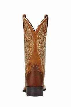 Ariat Round Up Westernstiefel Mit Eckiger Zehenpartie, Braun, Weite Passform -Ariat Popular Store D08408s3