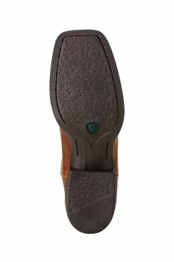 Ariat Round Up Westernstiefel Mit Eckiger Zehenpartie, Braun, Weite Passform -Ariat Popular Store D08408s4