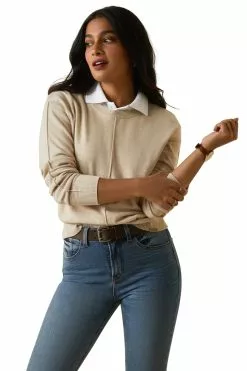 Ariat Peninsula Pullover, Braun