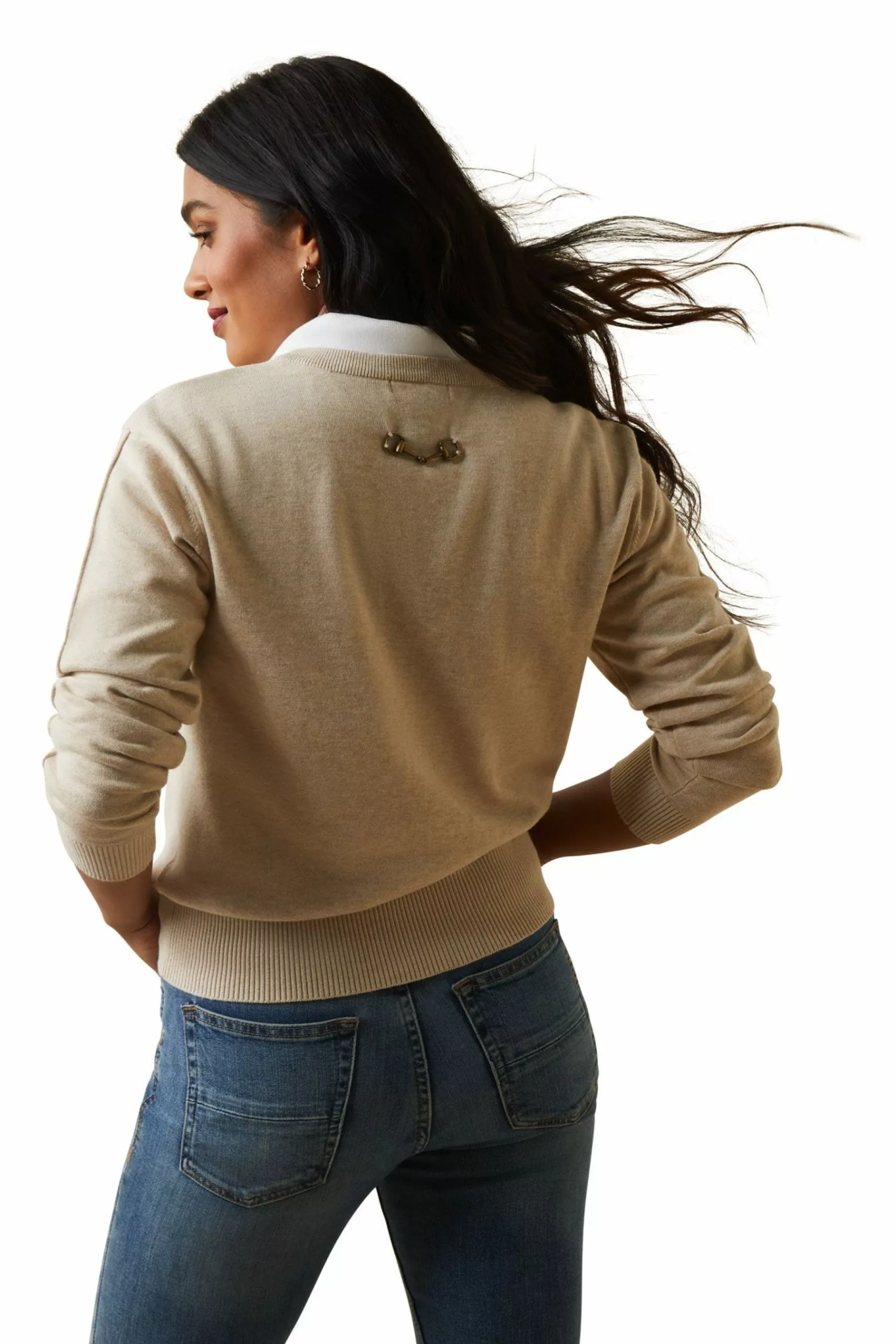 Ariat Peninsula Pullover, Braun 2 Ariat Peninsula Pullover, Braun – Bild 2