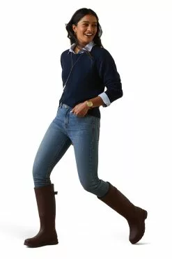 Ariat Peninsula Pullover, Blau -Ariat Popular Store D60590s3