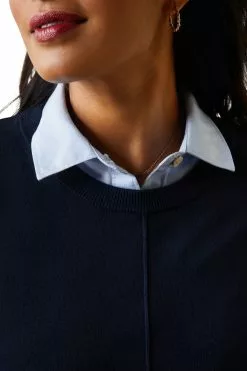 Ariat Peninsula Pullover, Blau -Ariat Popular Store D60590s4