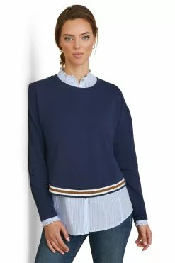 Ariat Pacifica Sweatshirt, Blau