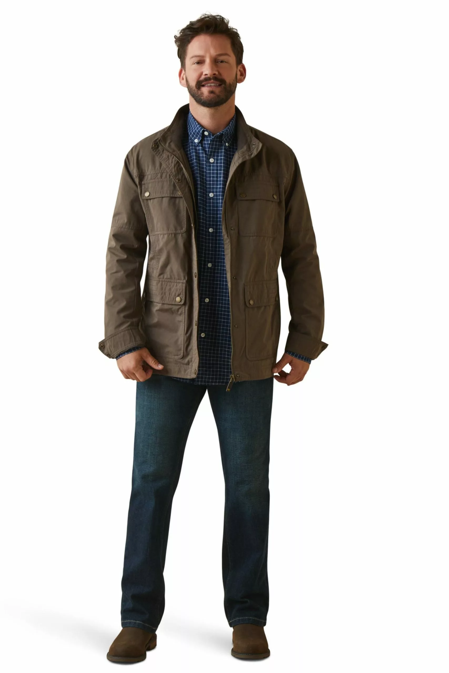 Ariat Calumet Feldjacke, Braun 1 Ariat Calumet Feldjacke, Braun