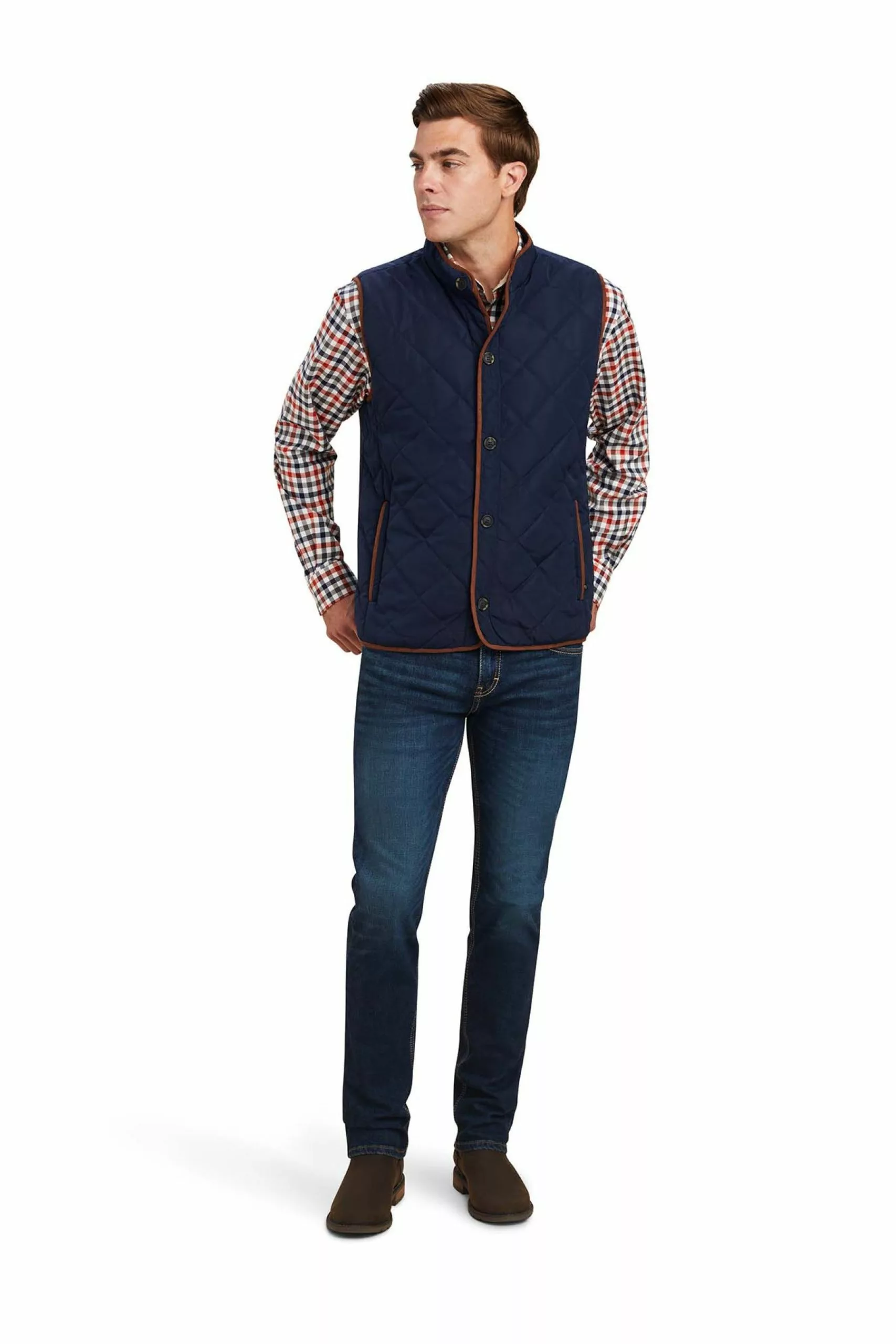 Ariat Woodside Weste, Blau 3 Ariat Woodside Weste, Blau – Bild 3