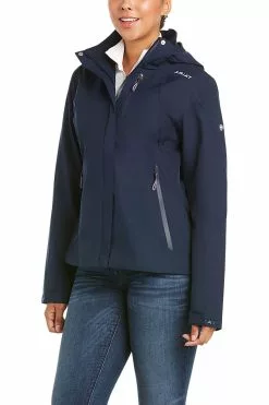 Ariat Coastal Wasserfester Mantel, Blau
