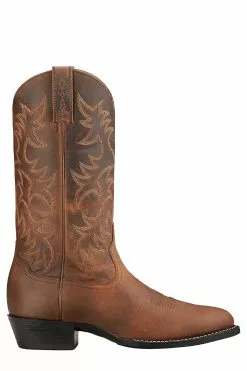 Ariat Heritage Westernstiefel Mit Abgerundeter Zehenpartie, Braun