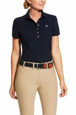 Ariat Prix 2.0 Polo-Shirt Zum Unterziehen, Blau
