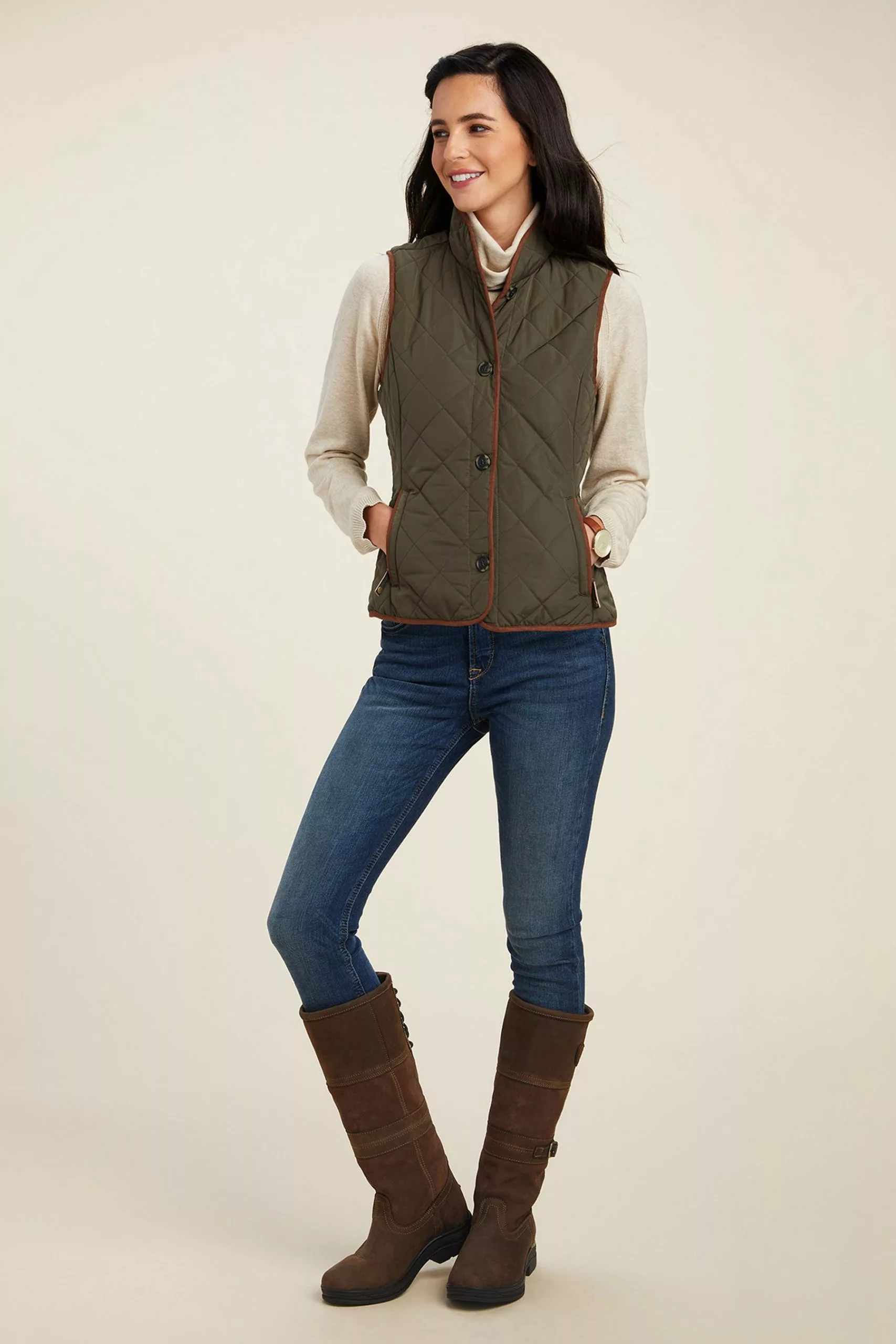 Ariat Woodside Weste, Grün 5 Ariat Woodside Weste, Grün – Bild 5