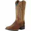 Ariat Western Round Up Wst B Powder Brown 37