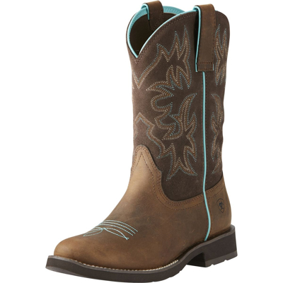 Ariat Westernstiefel Delilah Round Toe Distressed Brown 37,5 1 Ariat Westernstiefel Delilah Round Toe Distressed Brown 37,5