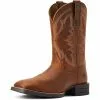 Ariat Westernstiefel Hybrid Ranchwork Herren Thatch Brown 44,5
