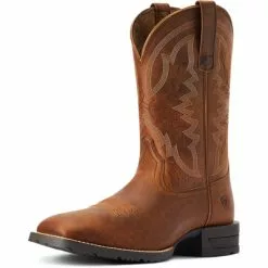 Ariat Westernstiefel Hybrid Ranchwork Herren Thatch Brown 44,5